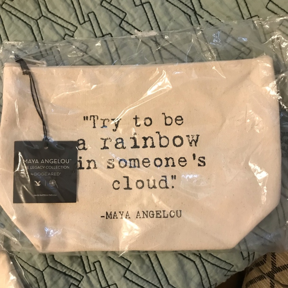 Maya Angelou quote bag - Picture 2 of 4